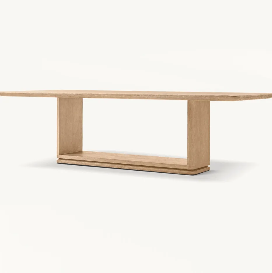 Table à manger Romans en bois massif, vue 4 sur 6