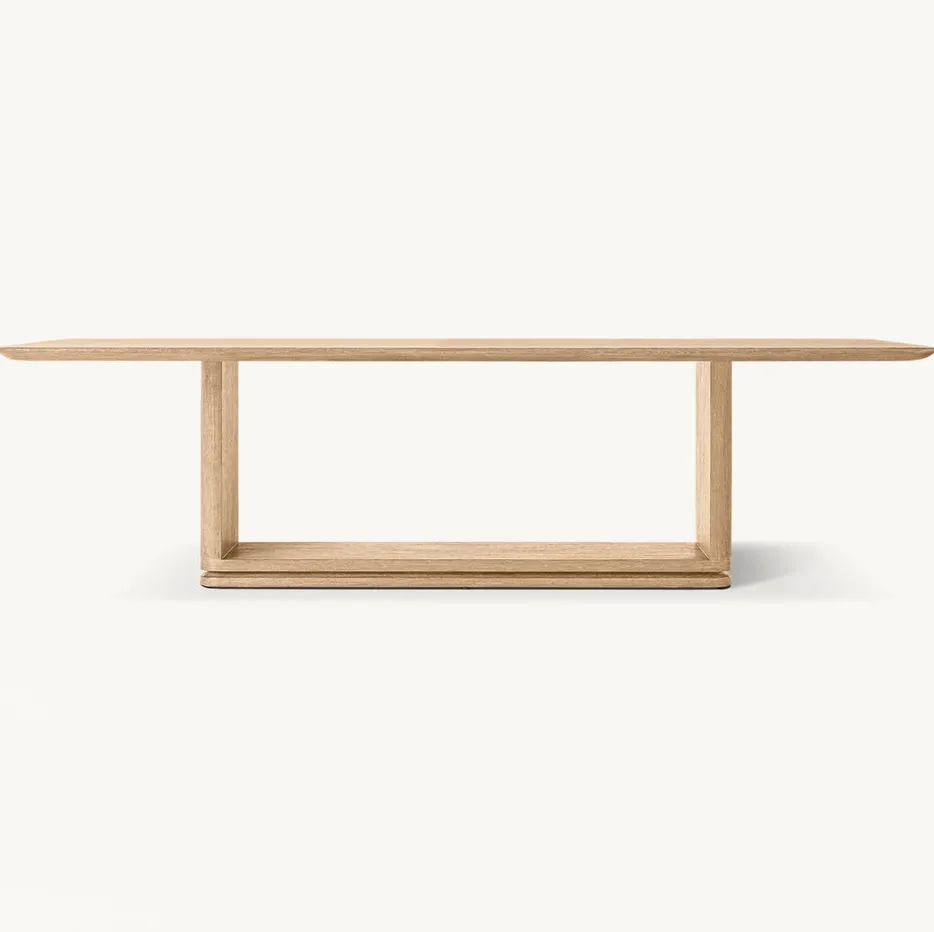 Table à manger Romans en bois massif, vue 5 sur 6