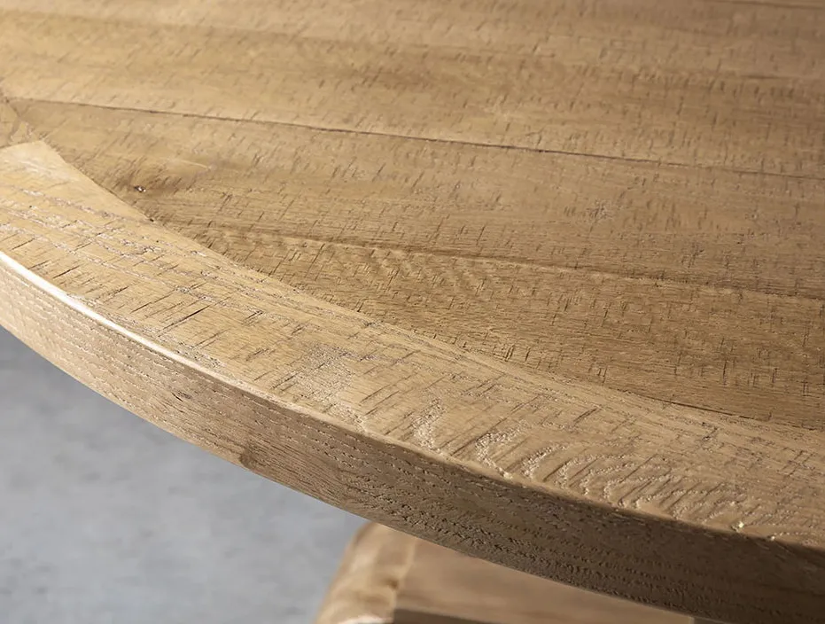 Table à manger ronde Antibes, vue 4 sur 6