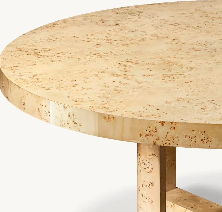 Table à manger ronde Avallon, vue 2 sur 6