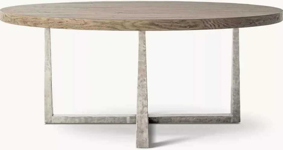 Table à manger ronde Biscarrosse, vue 2 sur 4
