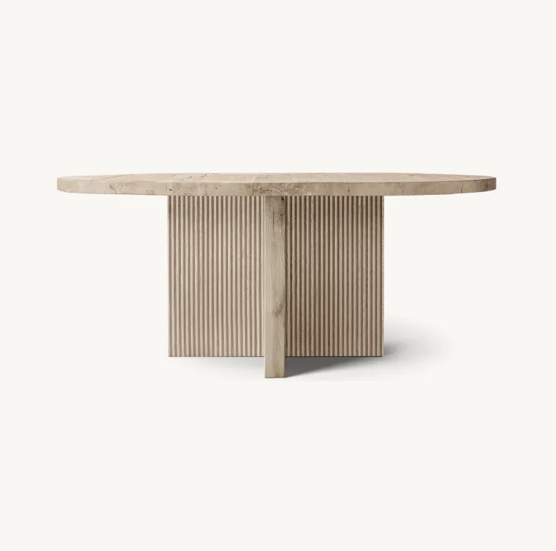 Table à manger ronde Cotignac, collection tables à manger ELWOOD HOME