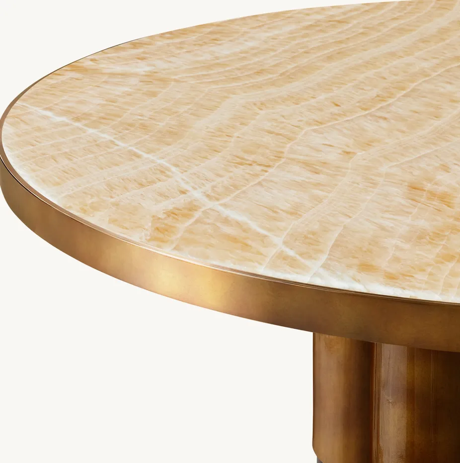 Table à manger ronde Étretat, vue 3 sur 5