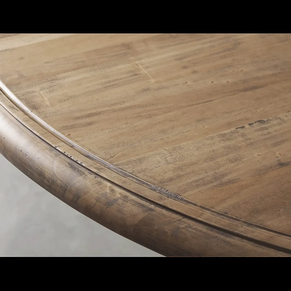 Table à manger ronde Limeuil, vue 2 sur 5