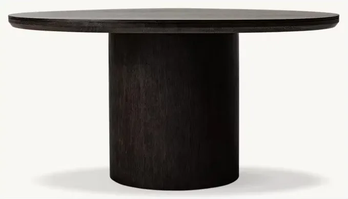 Table à manger ronde Pontarlier classique, collection tables à manger ELWOOD HOME
