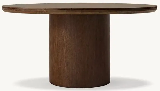 Table à manger ronde Pontarlier classique, vue 3 sur 4