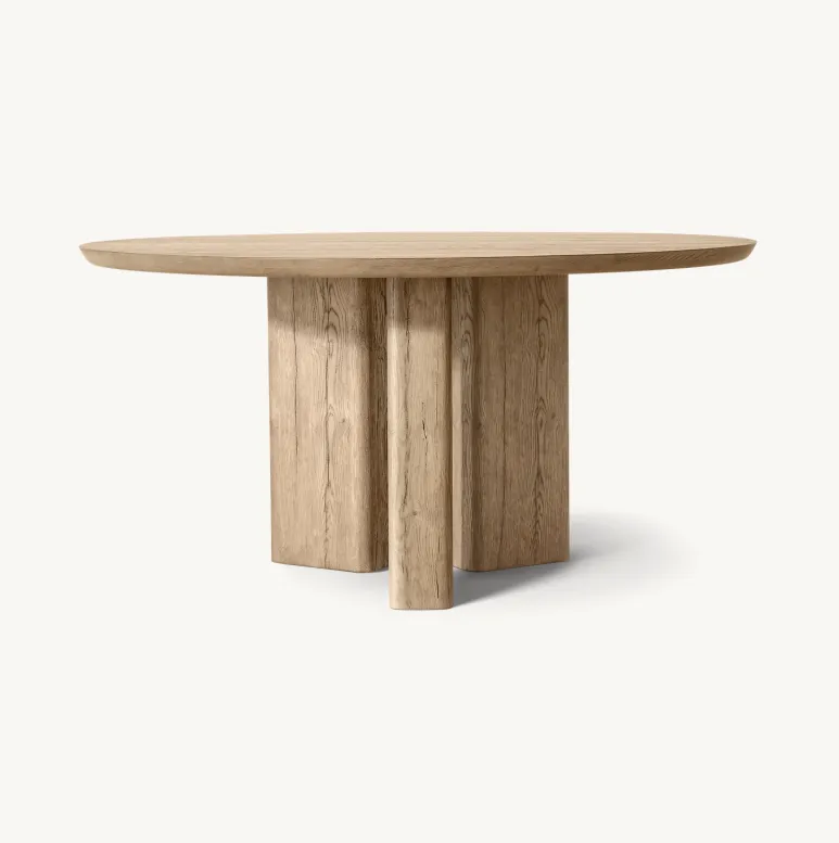 Table à manger ronde Riez, collection tables à manger ELWOOD HOME