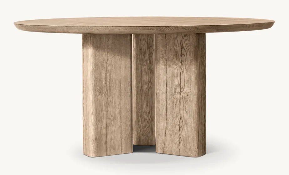 Table à manger ronde Riez, vue 3 sur 6