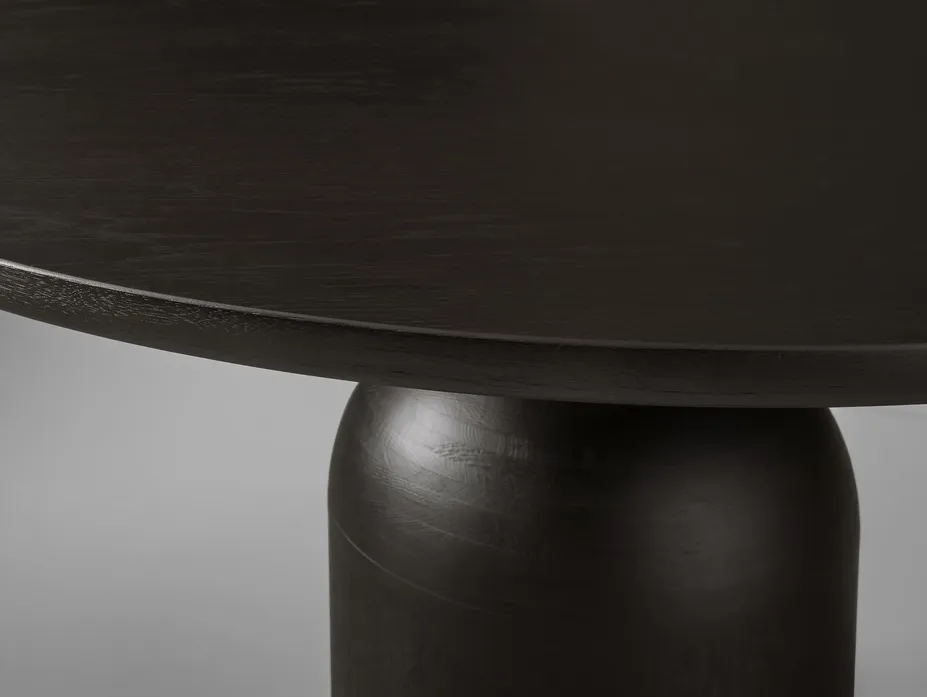 Table à manger ronde Saillans, vue 2 sur 4