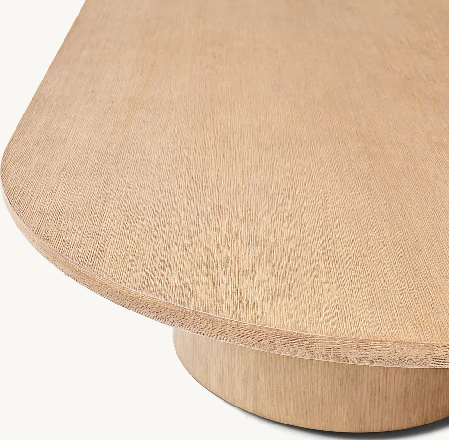 Table à manger Sauve en chêne, vue 6 sur 6