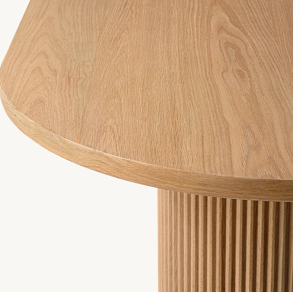 Table à manger Sauveterre en chêne, vue 5 sur 5