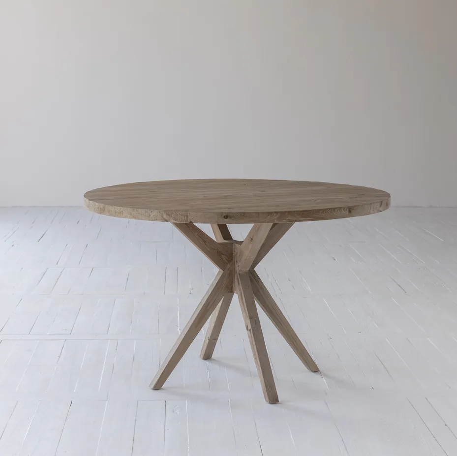 Table à manger Seillans en bois massif, vue 2 sur 6