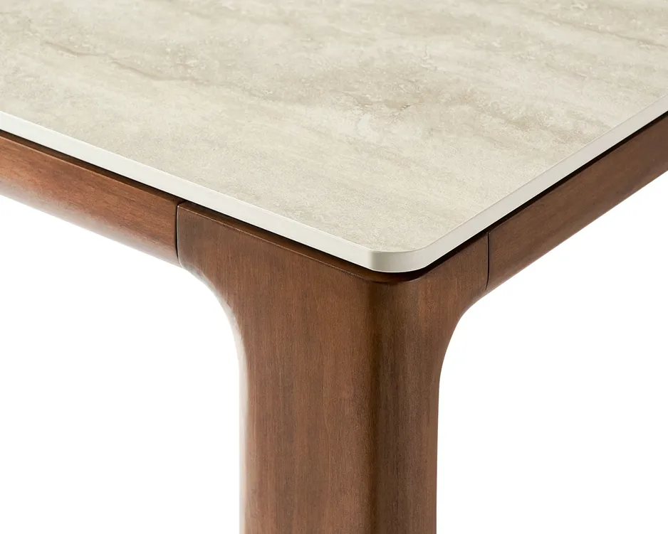 Table à manger Sète en bois massif, vue 5 sur 5