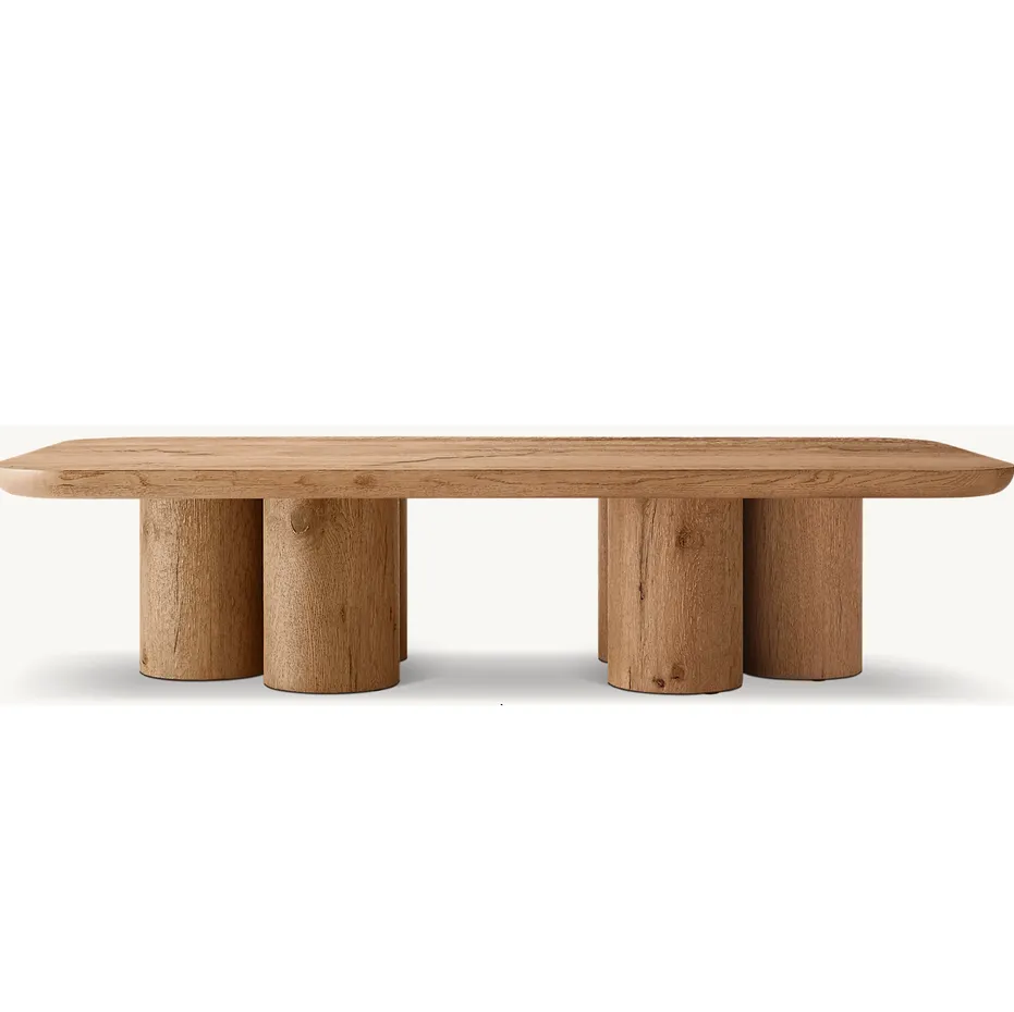 Table à manger Sixt en chêne blanc, vue 2 sur 6