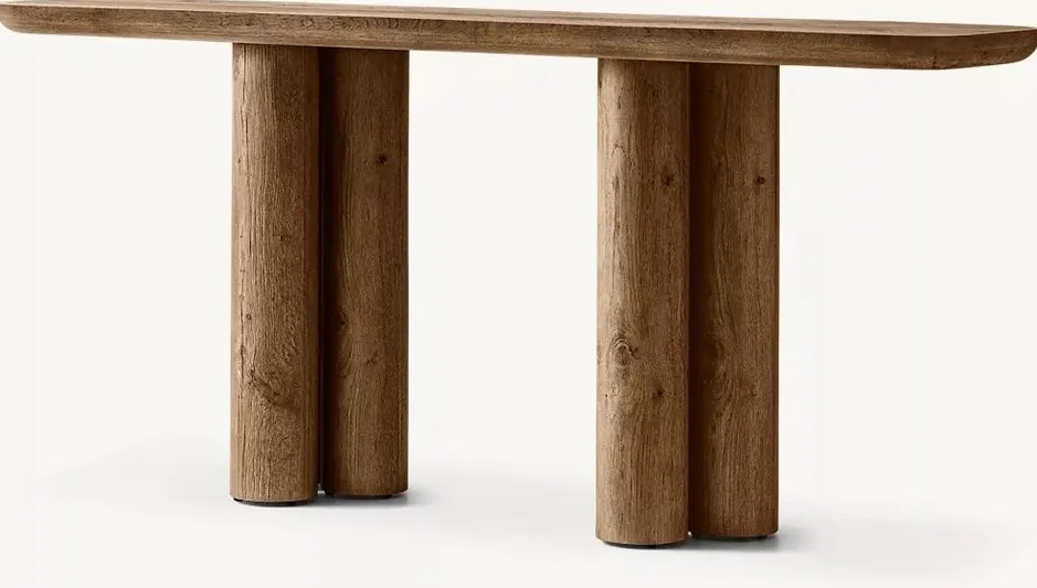 Table à manger Soulac en chêne, vue 2 sur 4