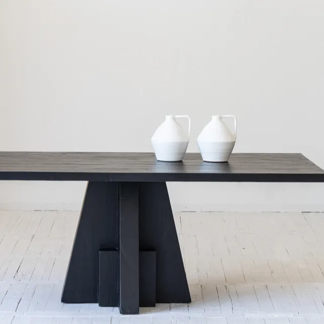 Table à manger Thônes en chêne, vue 5 sur 6