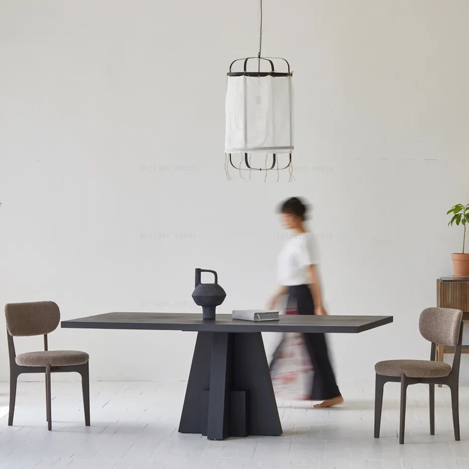 Table à manger Thônes en chêne, vue 6 sur 6