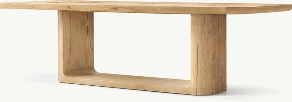 Table à manger Trémolat en chêne, vue 3 sur 6