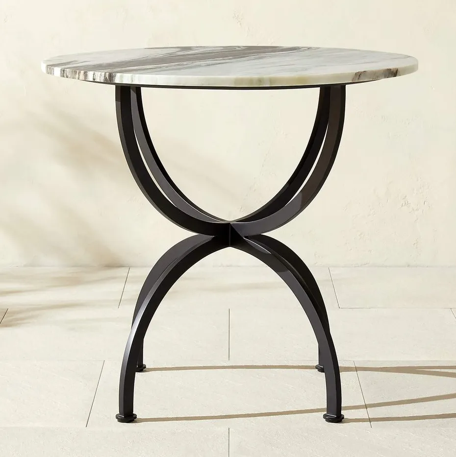 Table à manger Valensole en marbre, collection tables à manger ELWOOD HOME
