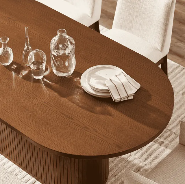 Table à manger Vauvert en bois massif — tables à manger