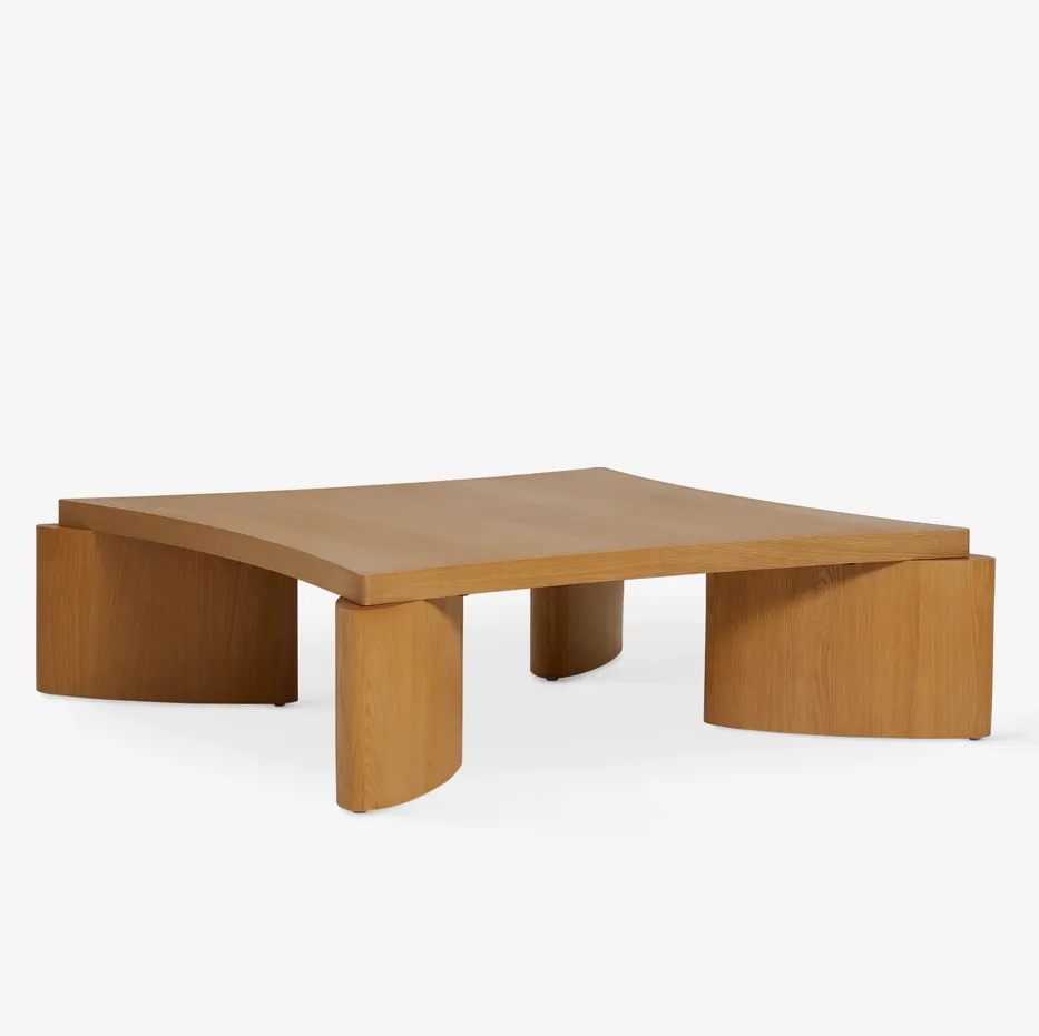 Table basse Ainhoa en bois massif, vue 3 sur 6