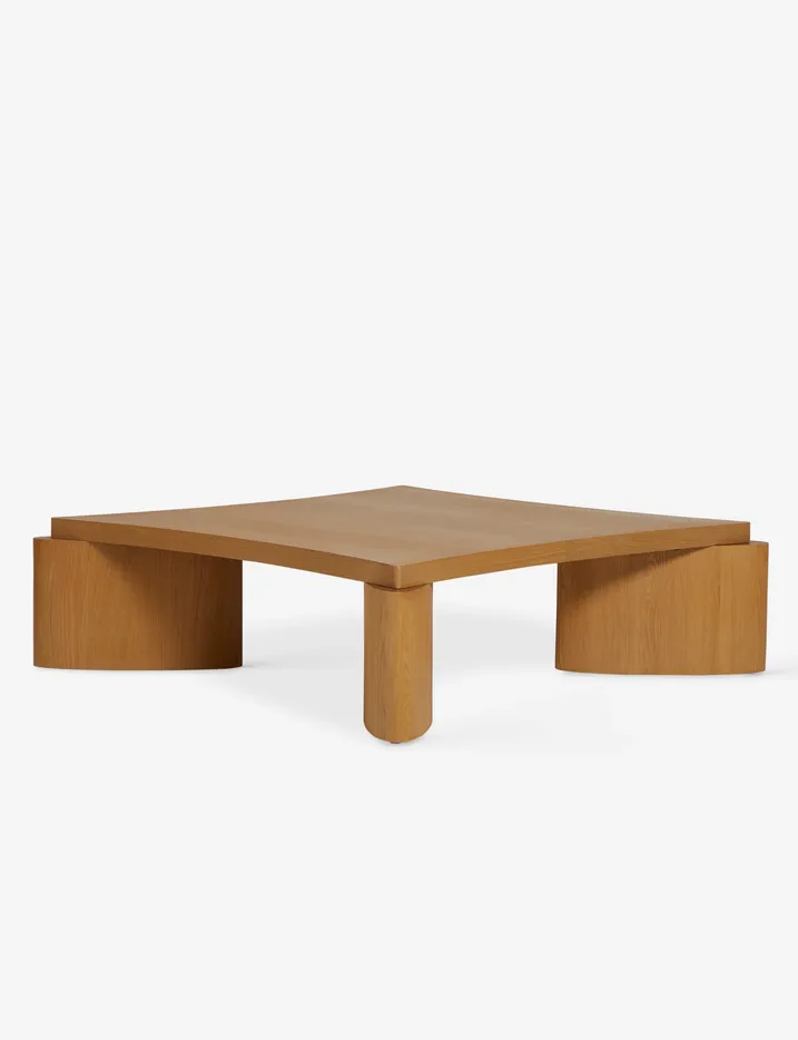 Table basse Ainhoa en bois massif, vue 5 sur 6