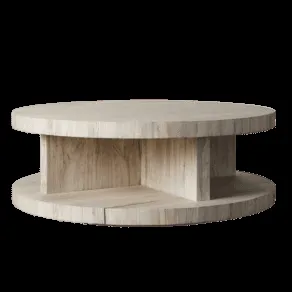 Table basse Antibes en chêne, vue 2 sur 4