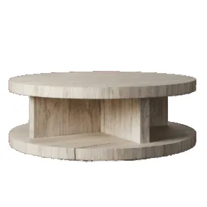 Table basse Antibes en chêne, vue 4 sur 4