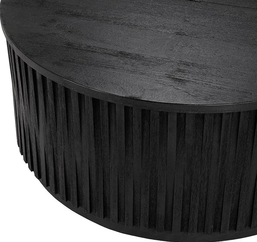 Table basse Ascain en bois massif, vue 3 sur 6