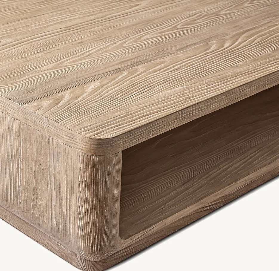 Table basse Bagnères en bois massif, vue 4 sur 6