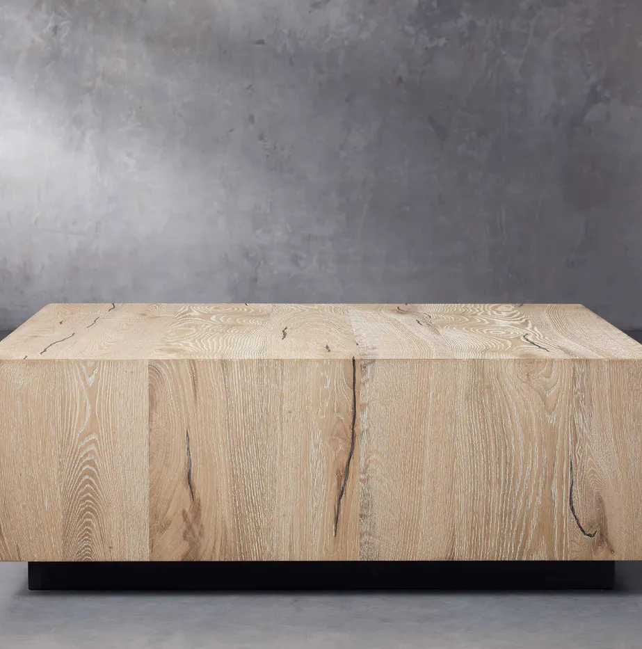 Table basse Beaune en bois massif, vue 6 sur 6