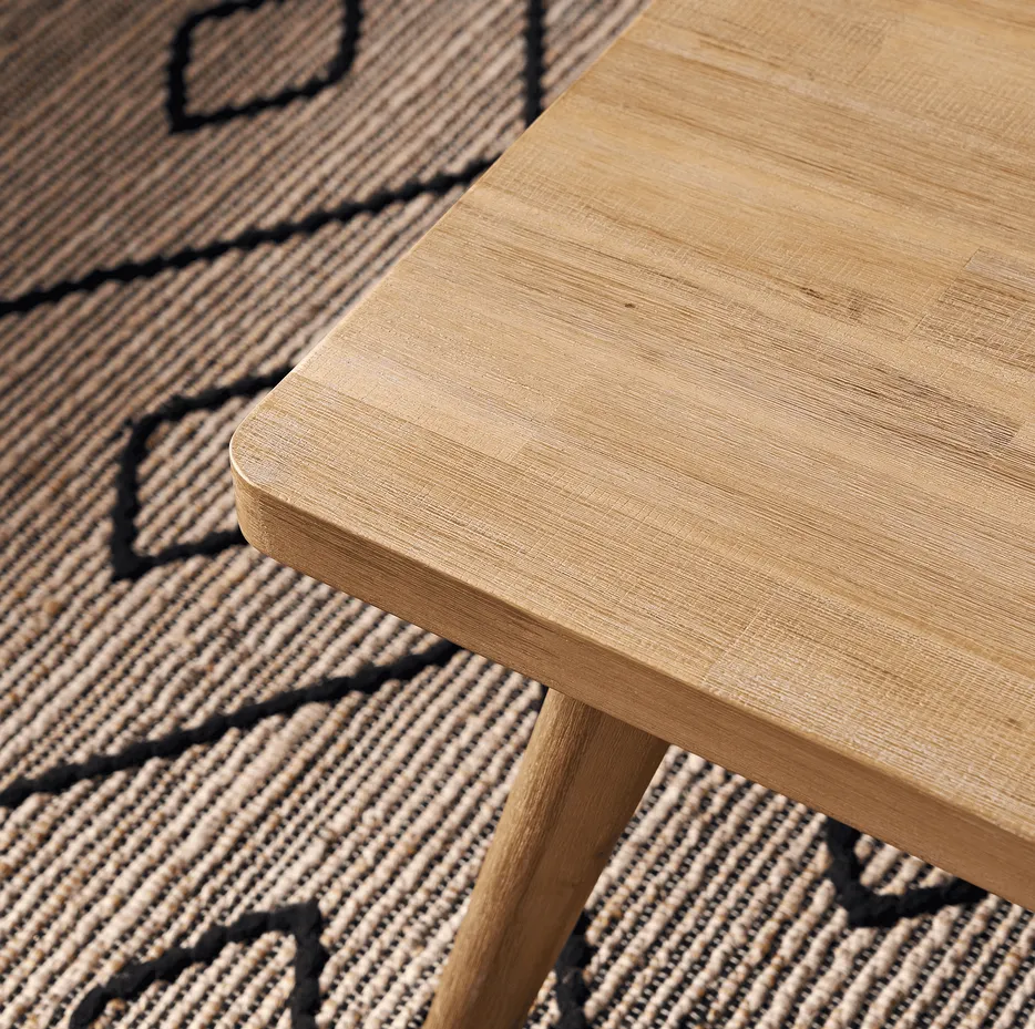 Table basse Belle-Île en bois massif, vue 3 sur 6