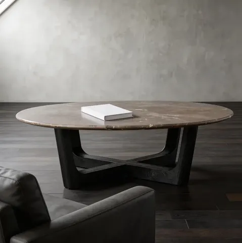 Table basse Belvès en marbre — tables basses et d'appoint