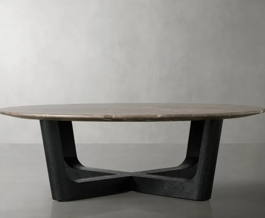 Table basse Belvès en marbre, vue 4 sur 4