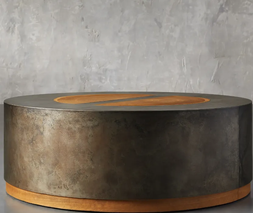 Table basse Capbreton en bois massif, vue 2 sur 6