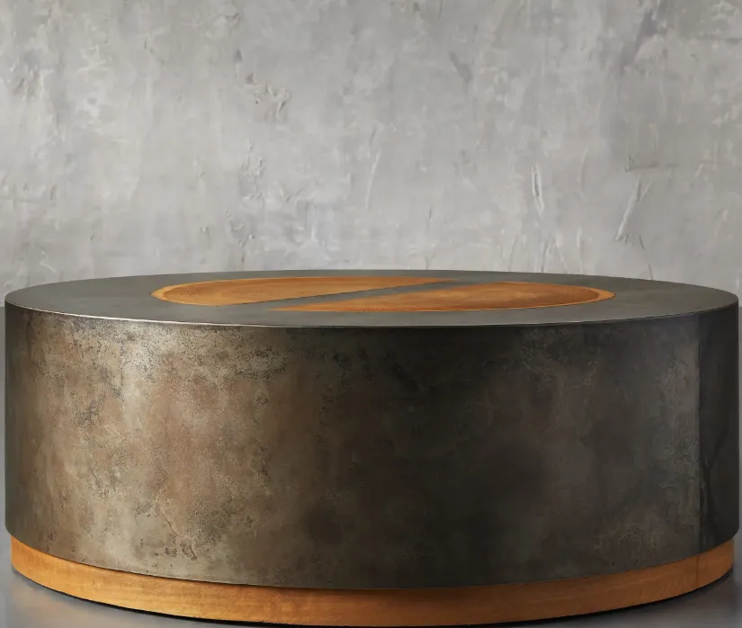 Table basse Capbreton en bois massif, vue 3 sur 6