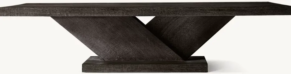 Table basse Capdenac en bois massif, vue 2 sur 2