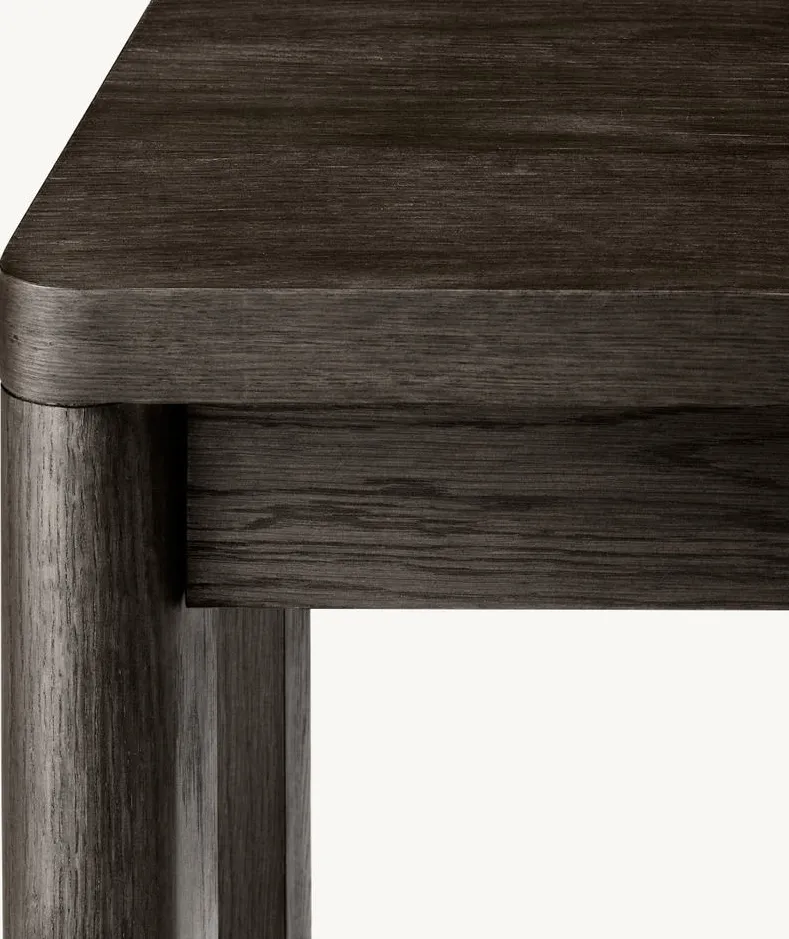 Table basse Carlux en bois massif, vue 3 sur 4