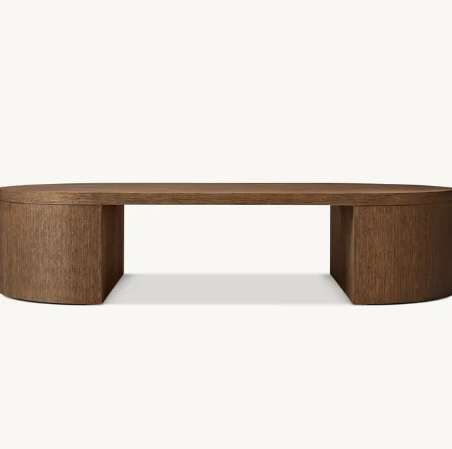 Table basse Clairvaux en chêne — tables basses et d'appoint