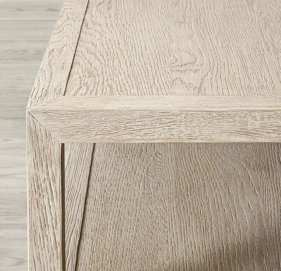 Table basse Cluny en chêne, vue 4 sur 4