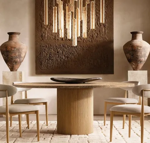 Table basse Coaraze en chêne — tables basses et d'appoint