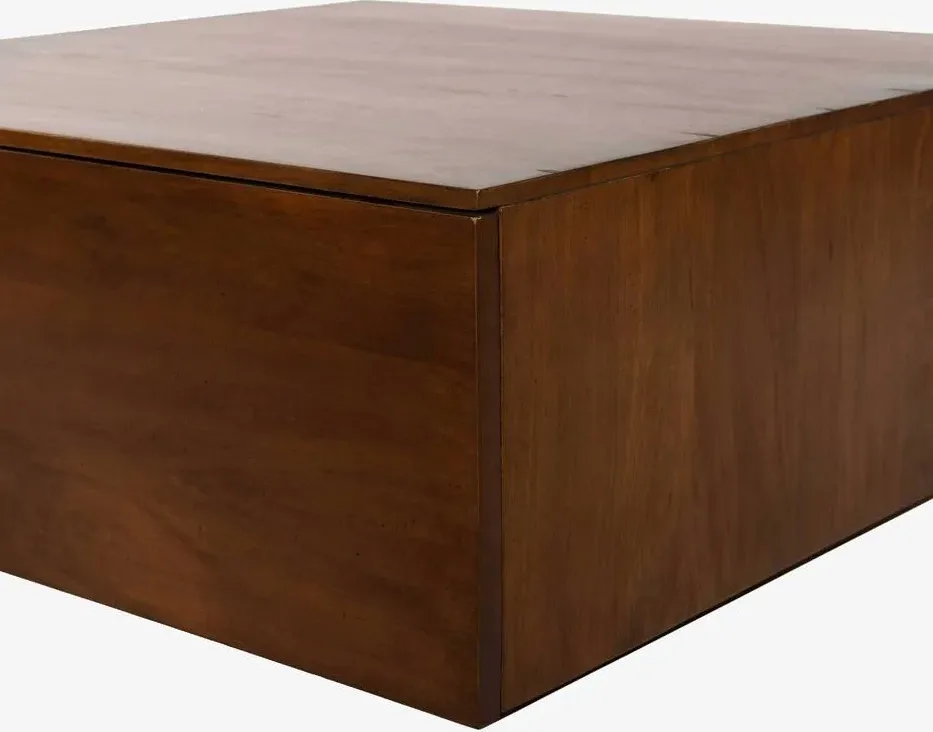 Table basse Cotignac en bois massif, vue 4 sur 4