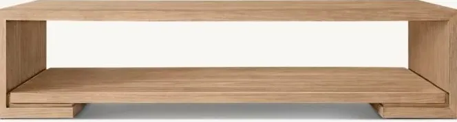 Table basse Espalion en bois massif, vue 3 sur 5