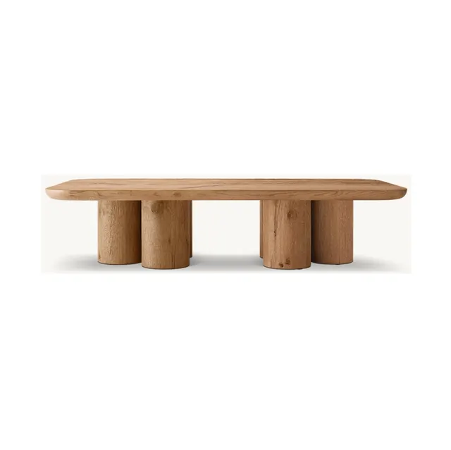 Table basse Espelette en bois massif — tables basses et d'appoint