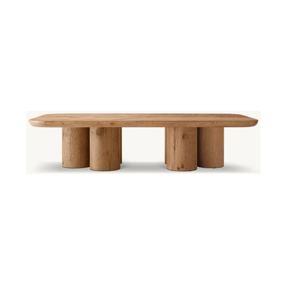 Table basse Espelette en bois massif, collection tables basses et d'appoint ELWOOD HOME