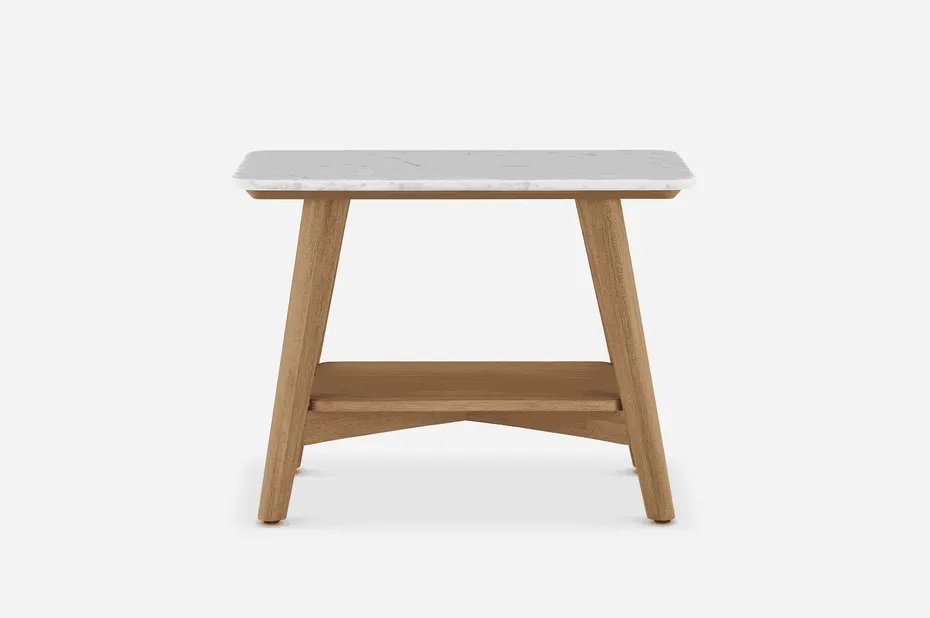 Table basse Fécamp en marbre, vue 4 sur 4