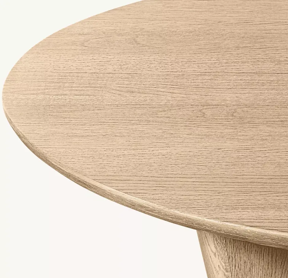Table basse Florac en chêne, vue 4 sur 4