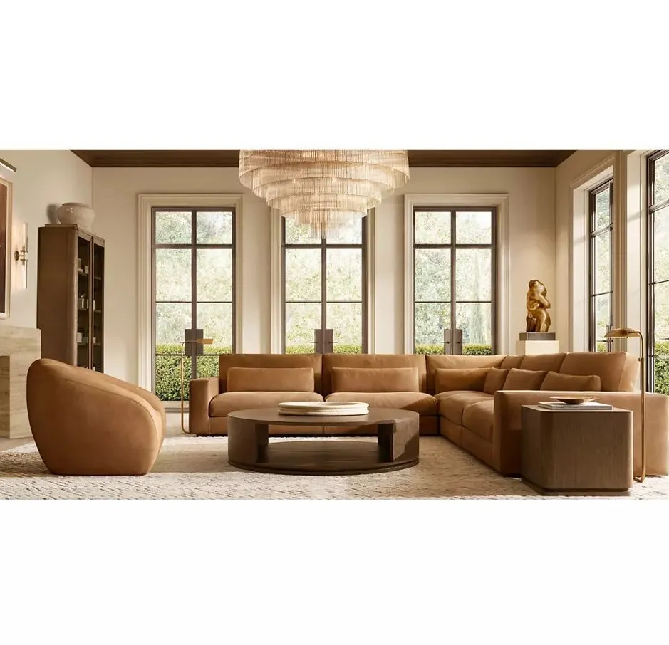 Table basse Giverny en bois massif, collection tables basses et d'appoint ELWOOD HOME