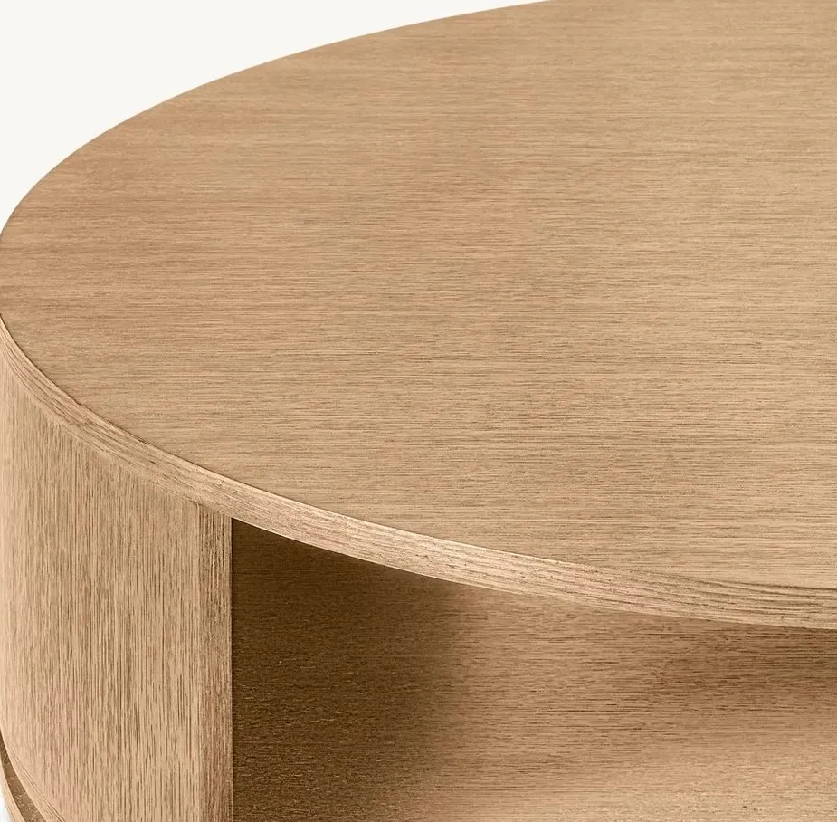 Table basse Giverny en bois massif, vue 3 sur 5