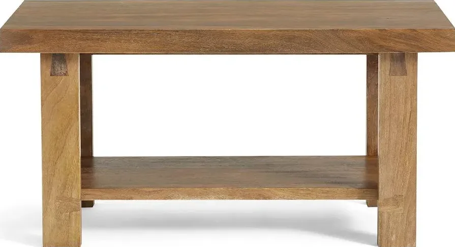 Table basse Grasse en bois massif, vue 2 sur 4